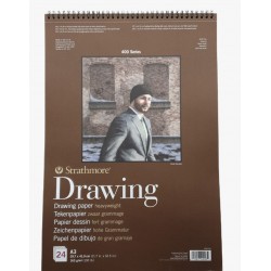 Strathmore A3 Pad Drawing ( 29,7X41.9 CM  x 24 sheets) 163 g/m2 cream paper color 400 Series Heavyweight Drawing (11.7*16.5 IN )